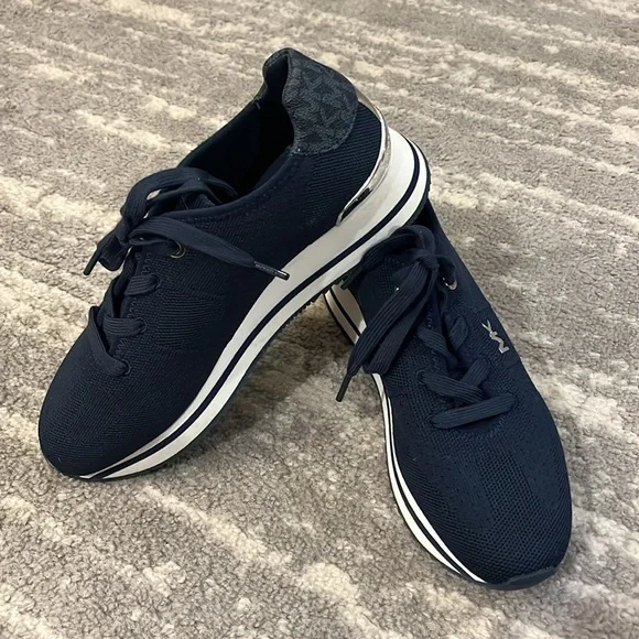 MICHAEL Michael Kors Navy Blue Women's Sneakers - Picture 3 of 7
